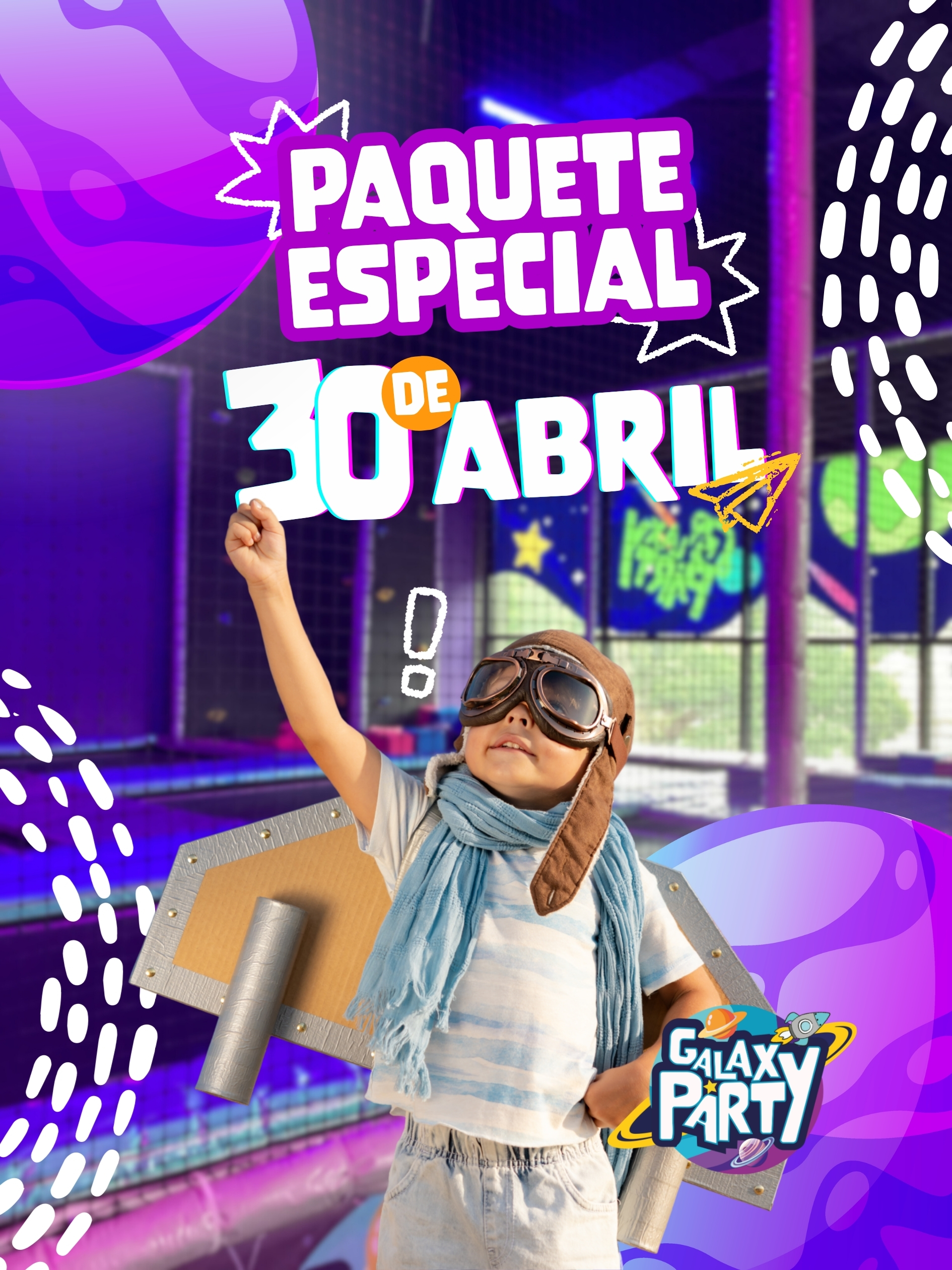 Galaxy Party Dia del Niño Eteria