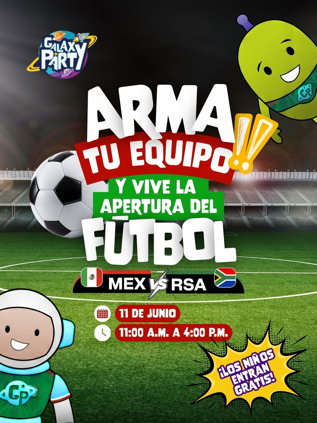 Galaxy Party Mundial Eteria