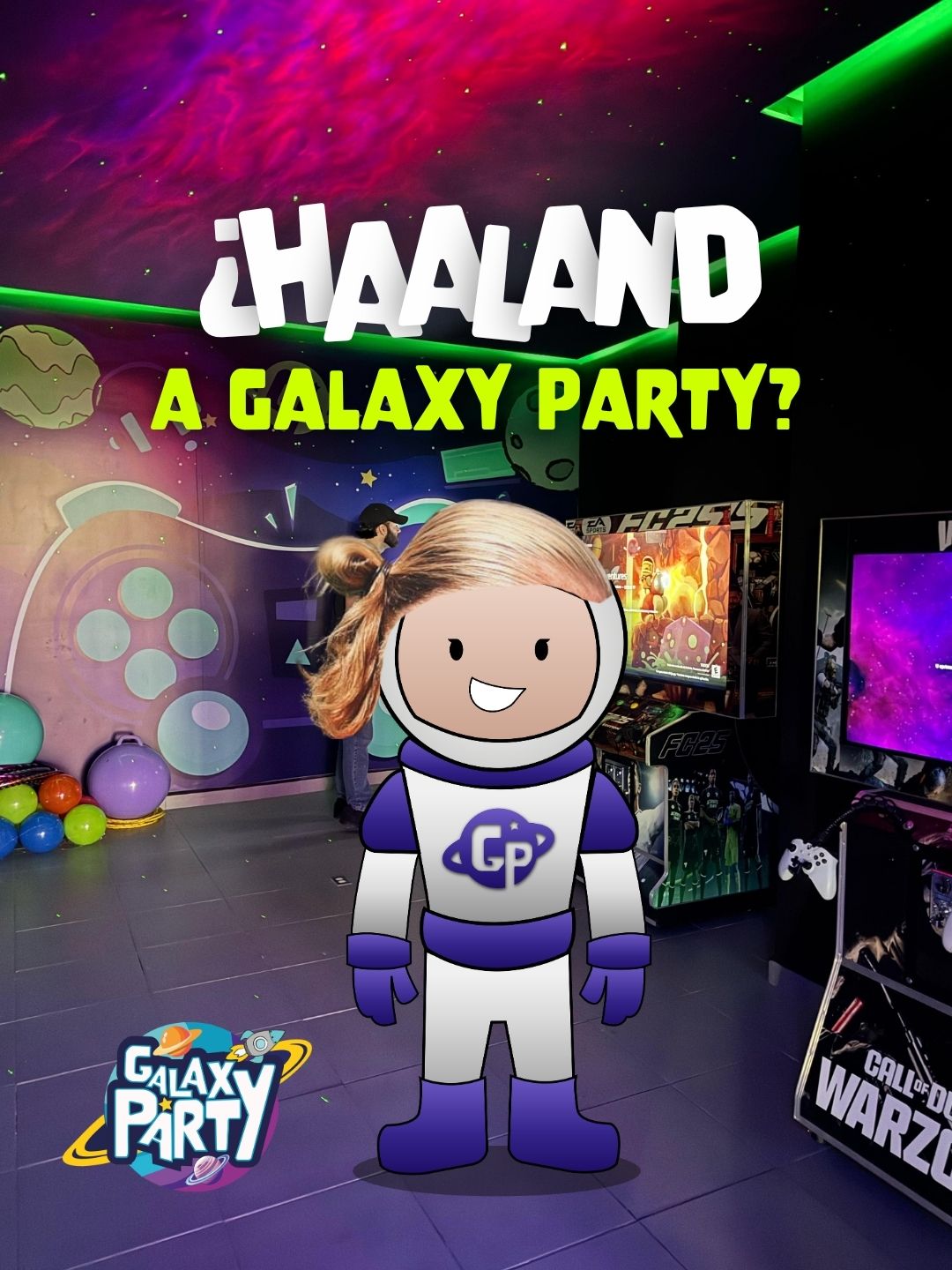 Galaxy Party Haaland Eteria