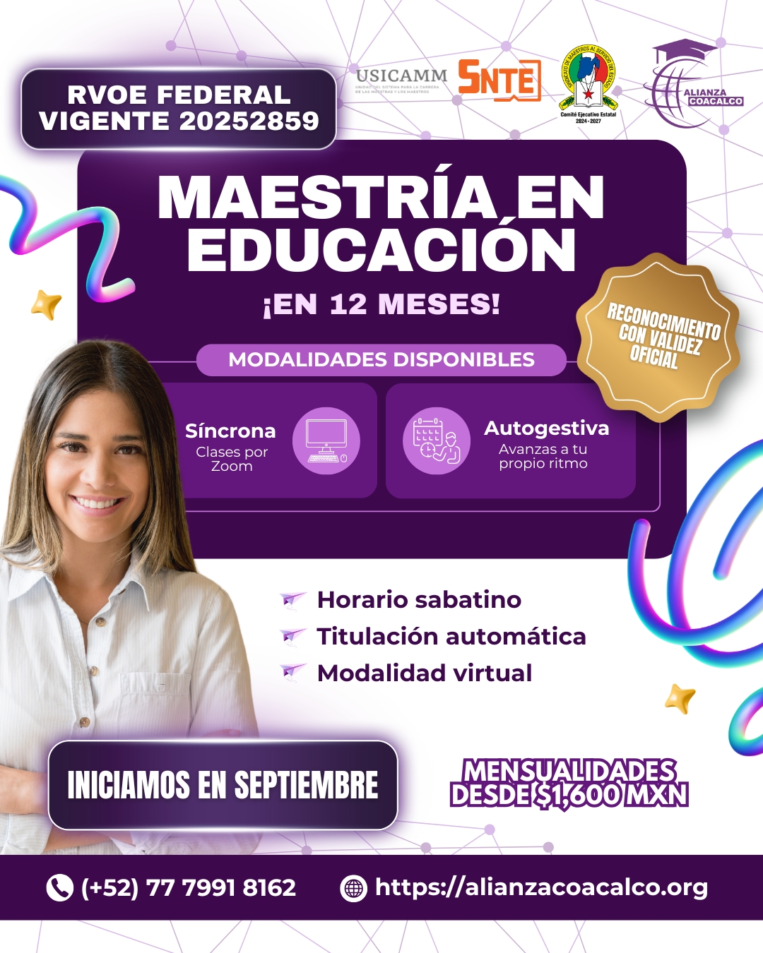 alianza coacalco maestria